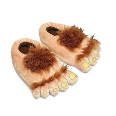 Trendy funny retro savage plush slippers