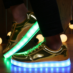 Party Led Shoes Golden  | Dancing Led Light Shoes  | Kids Led Light Shoes  | Led Light Shoes For Men & Women  | Led Light Shoes For Girls & Boys