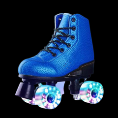 Flash Roller Skates Led Lighting Shoes Blue  | Dancing Led Light Shoes  | Kids Led Light Shoes  | Led Light Shoes For Men  | Led Light Roller Skates